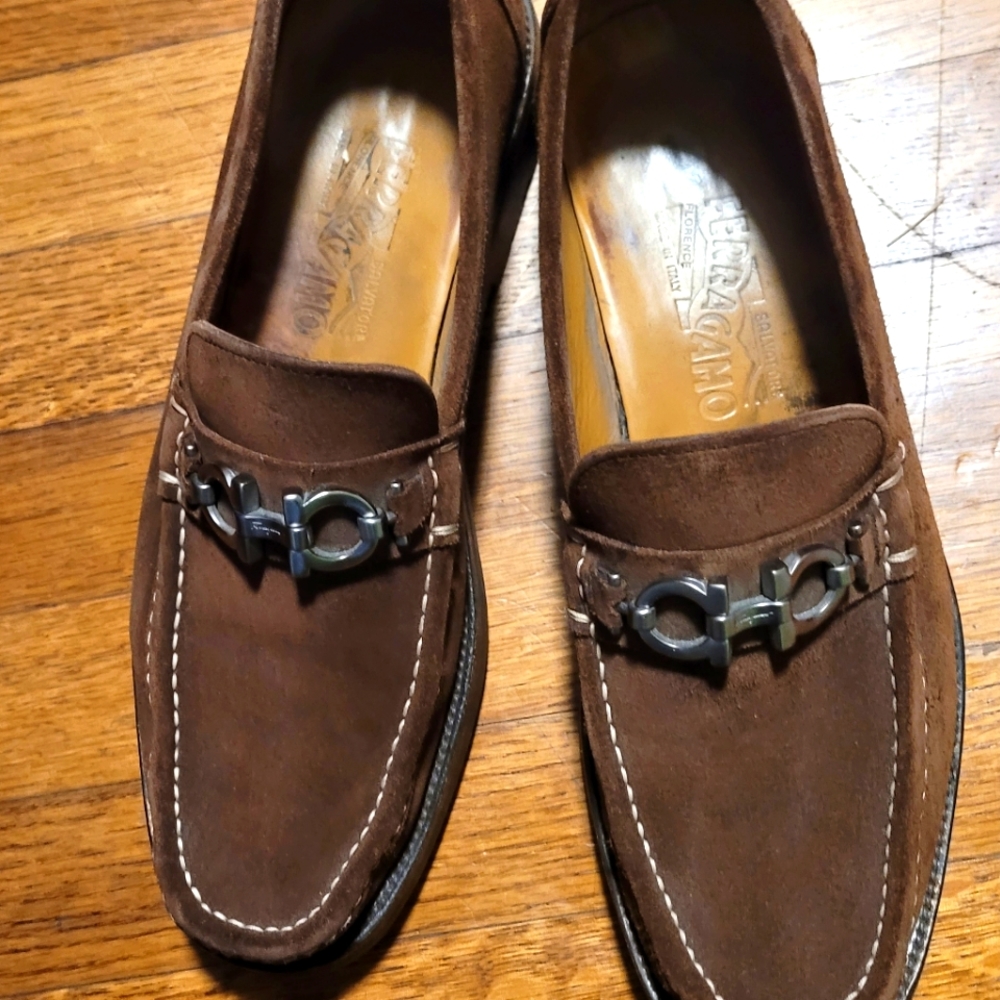 Ferragamo loafers size 9